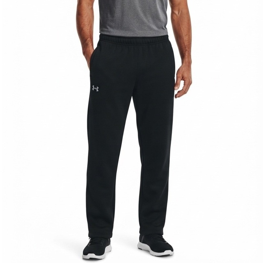 Under Armour ColdGear Pants Black Loose Fit Sweatpants - Large